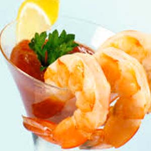 Chilled Iced Shrimp